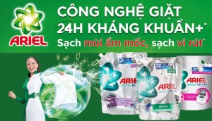 Các loại nước giặt Ariel tốt nhất cho máy giặt cửa trên