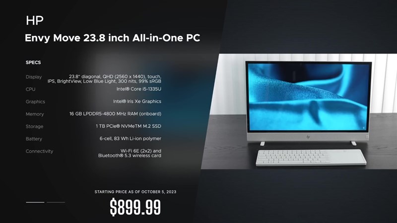 Trên tay HP Envy Move All-in-One