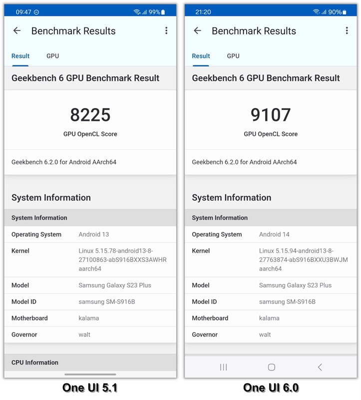 Đánh giá One UI 6.0 trên Galaxy S23+