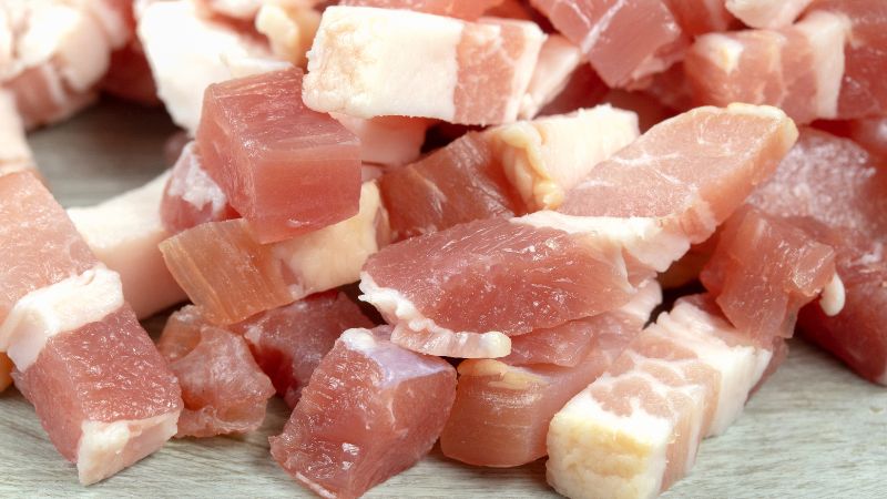 Giá thịt heo hôm nay 31/10 của thương hiệu Meat Master