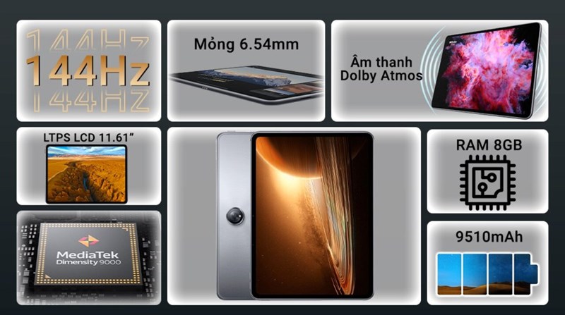 Máy tính bảng OPPO Pad 2