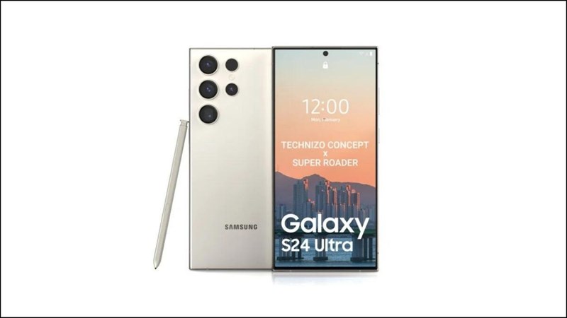 concept của Galaxy S24 Ultra