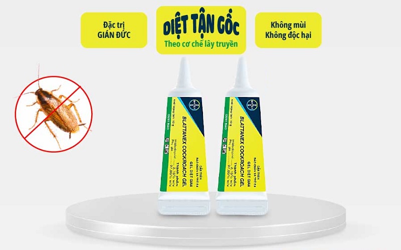 Công dụng của gel diệt gián Đức Blattanex Bayer