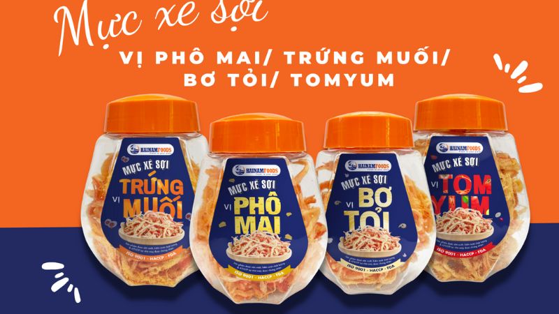 Mực xé sợi