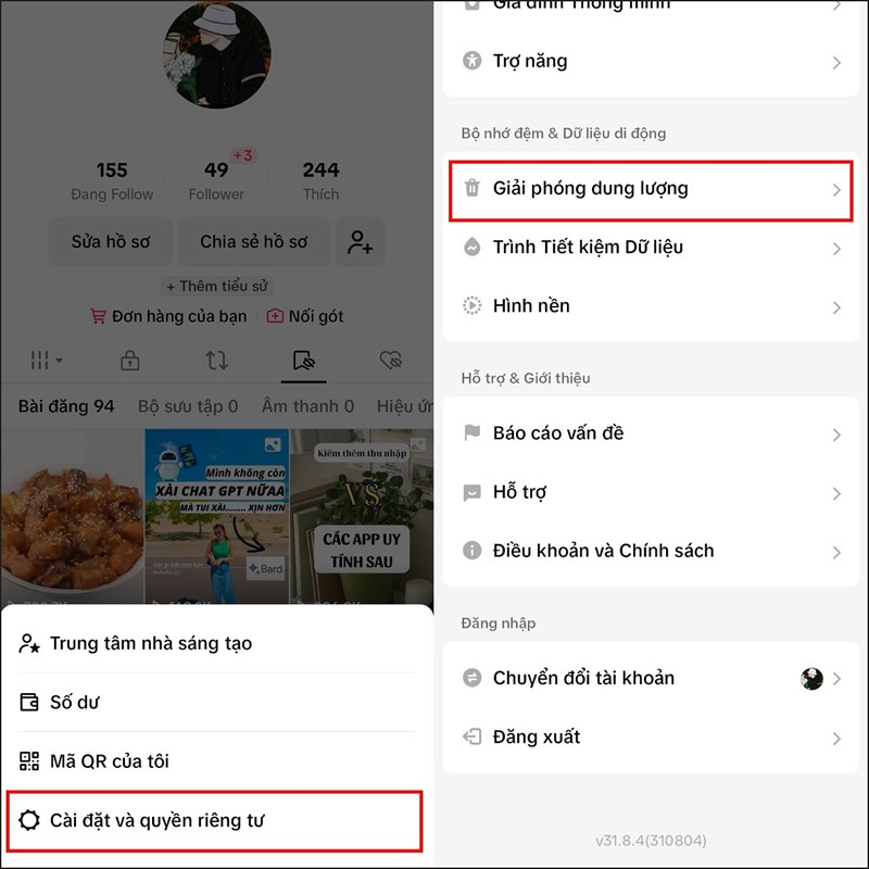 Cách khắc phục lỗi không xem được ảnh trên TikTok