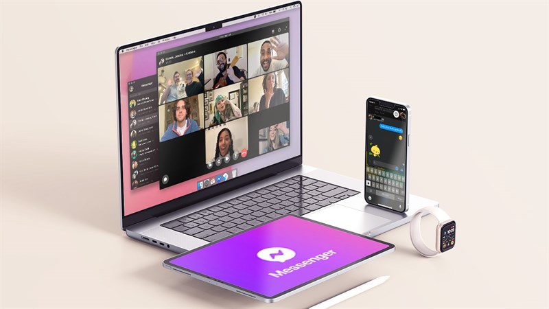 Cách bật cửa sổ cuộc gọi trên Messenger MacBook