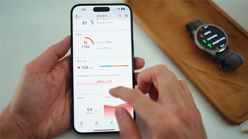 Amazfit Balance cũng được hỗ trợ ứng dụng Zepp App Amazfit Balance cũng được hỗ trợ ứng dụng Zepp App