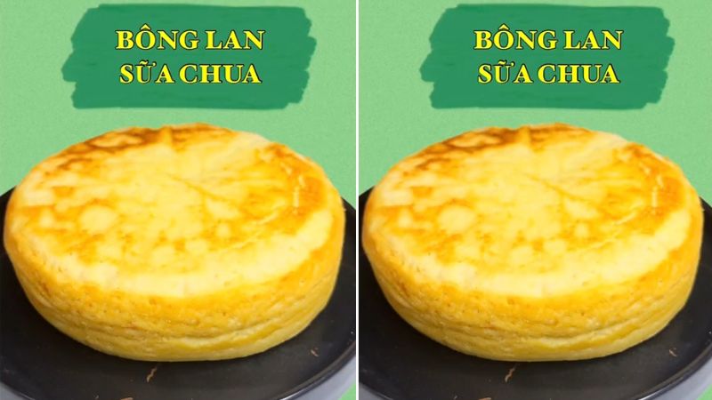 Cách làm bánh bông lan sữa chua bằng nồi cơm điện cực dễ