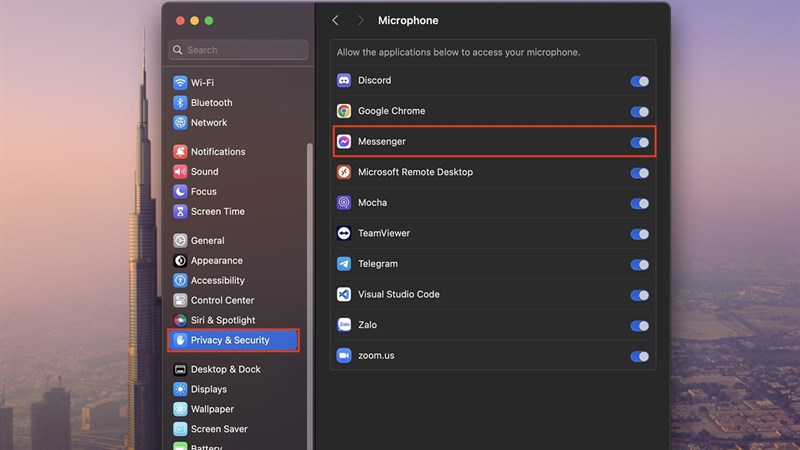 Cách sửa lỗi không gọi được video Messenger trên MacBook