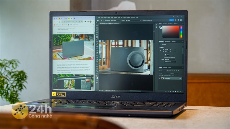 Tuy vậy với dung lượng RAM 8 GB thì đôi lúc mình thấy máy bị khựng nên nếu có điều kiện thì mọi người nên nâng cấp máy lên 16 GB RAM