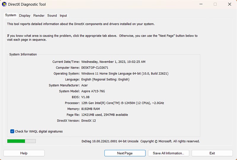 Acer Aspire 7 A715 76G 59MW được trang bị bộ cấu hình mạnh mẽ