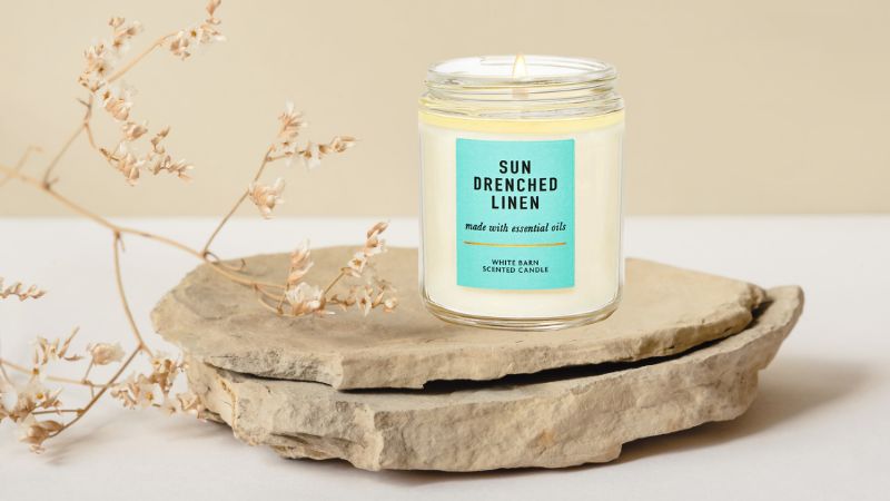 Nến thơm Bath and Body Works hương Sun Drenched Linen