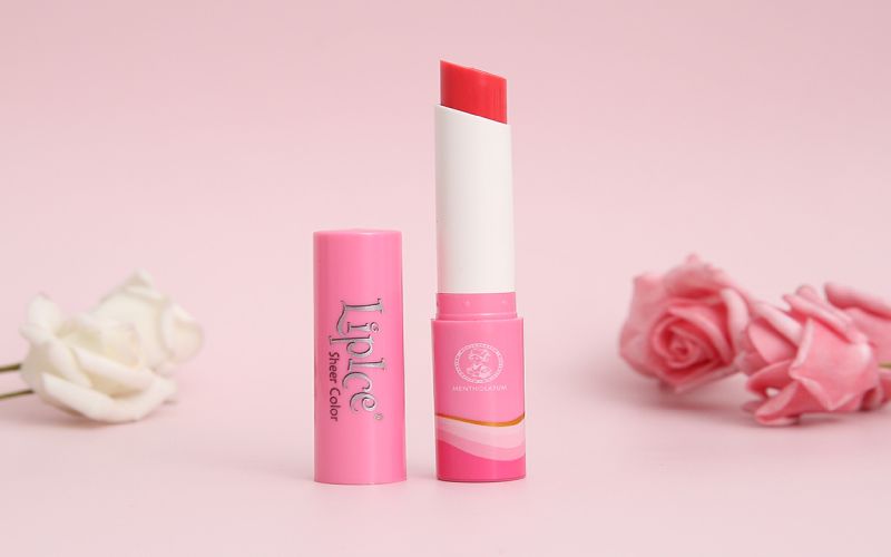 Son dưỡng môi LipIce Sheer Color rose hồng cam