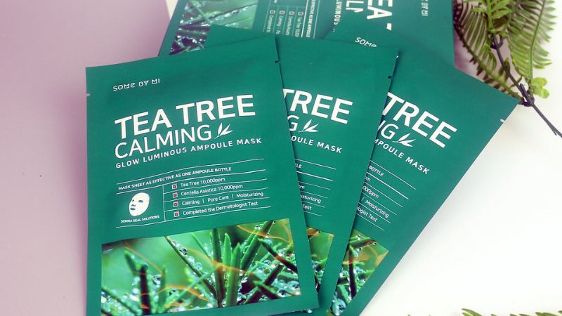 Mặt nạ giấy chiết xuất tràm trà Some By Mi Tea Tree Calming Mask Sheet