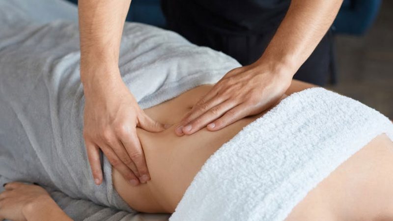 Những lưu ý khi áp dụng massage giảm mỡ bụng sau sinh