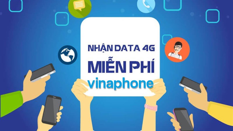 Cách nhận data miễn phí Vinaphone