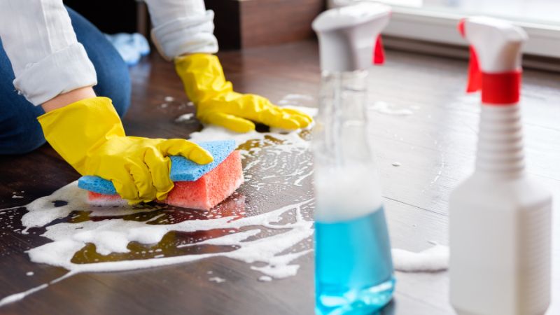 Clean the house regularly and more frequently