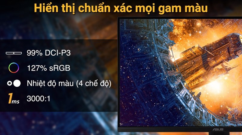 Asus TUF Gaming VG30VQL1A: Màn hình chơi game đáng mua