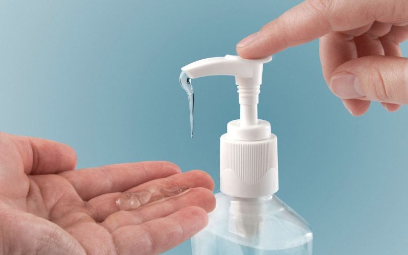 Sử dụng 3 - 4ml dung dịch nước rửa tay khô Asirub cho mỗi lần vệ sinh