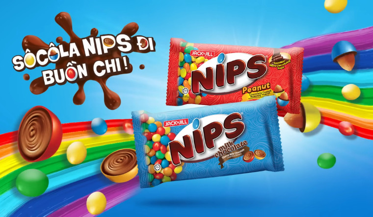 Tận hưởng hương vị ngọt ngào cùng socola NIPS