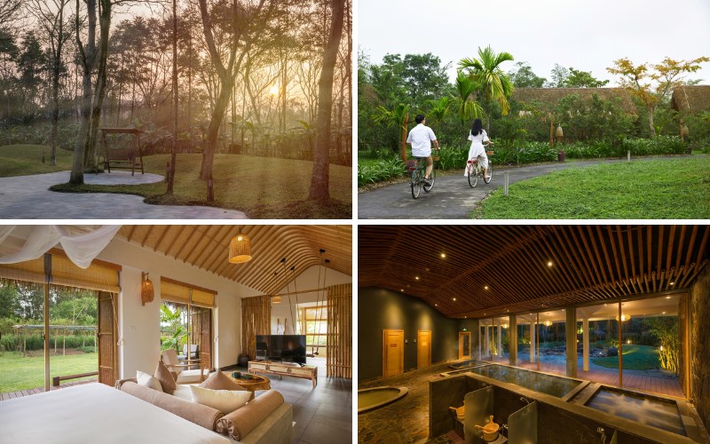 Alba Wellness Valley is a luxury wellness resort and spa located in Hue
