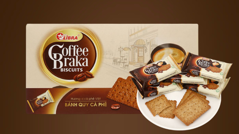 Bánh quy cà phê Braka