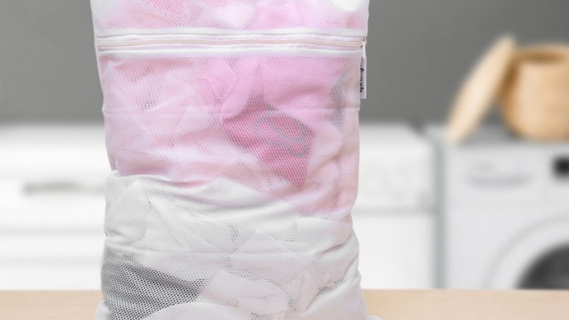 Use a laundry bag when washing