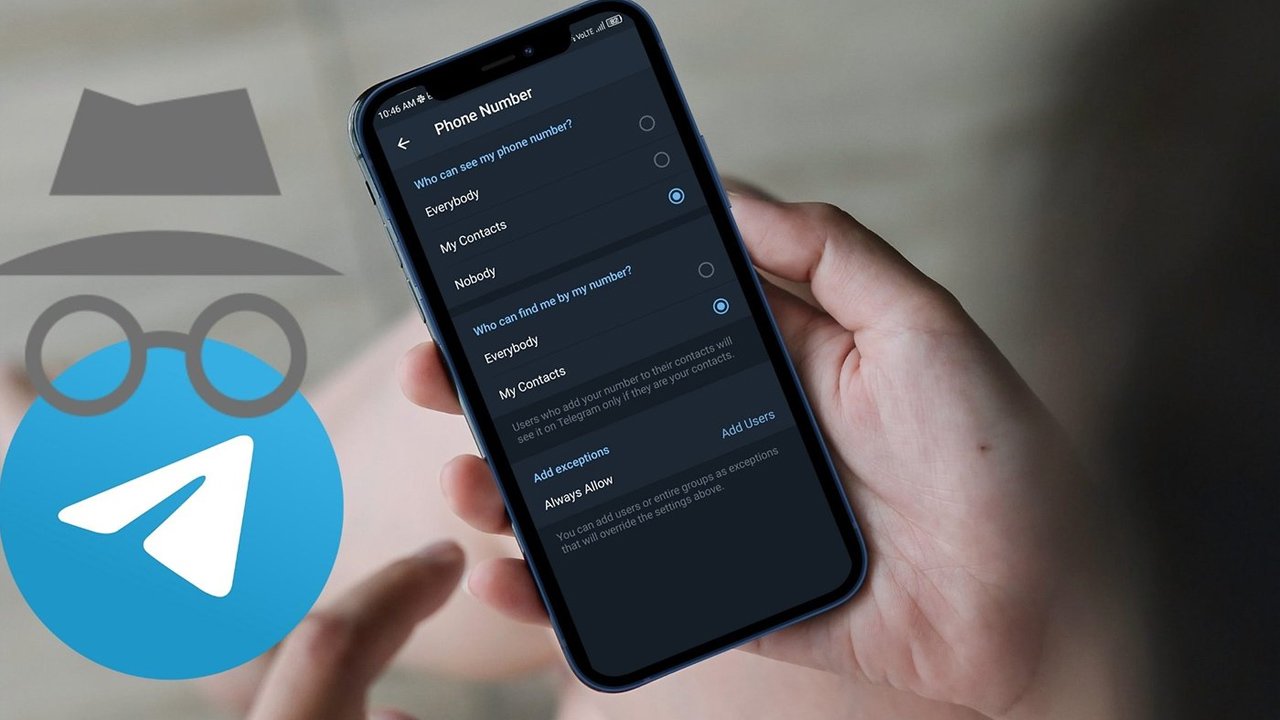 Cách ẩn số điện thoại trên Telegram