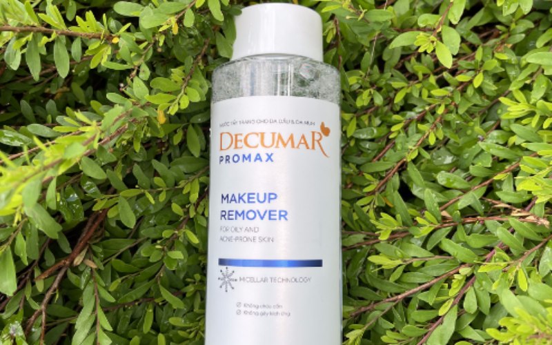 Tác dụng của nước tẩy trang Decumar Promax Micellar