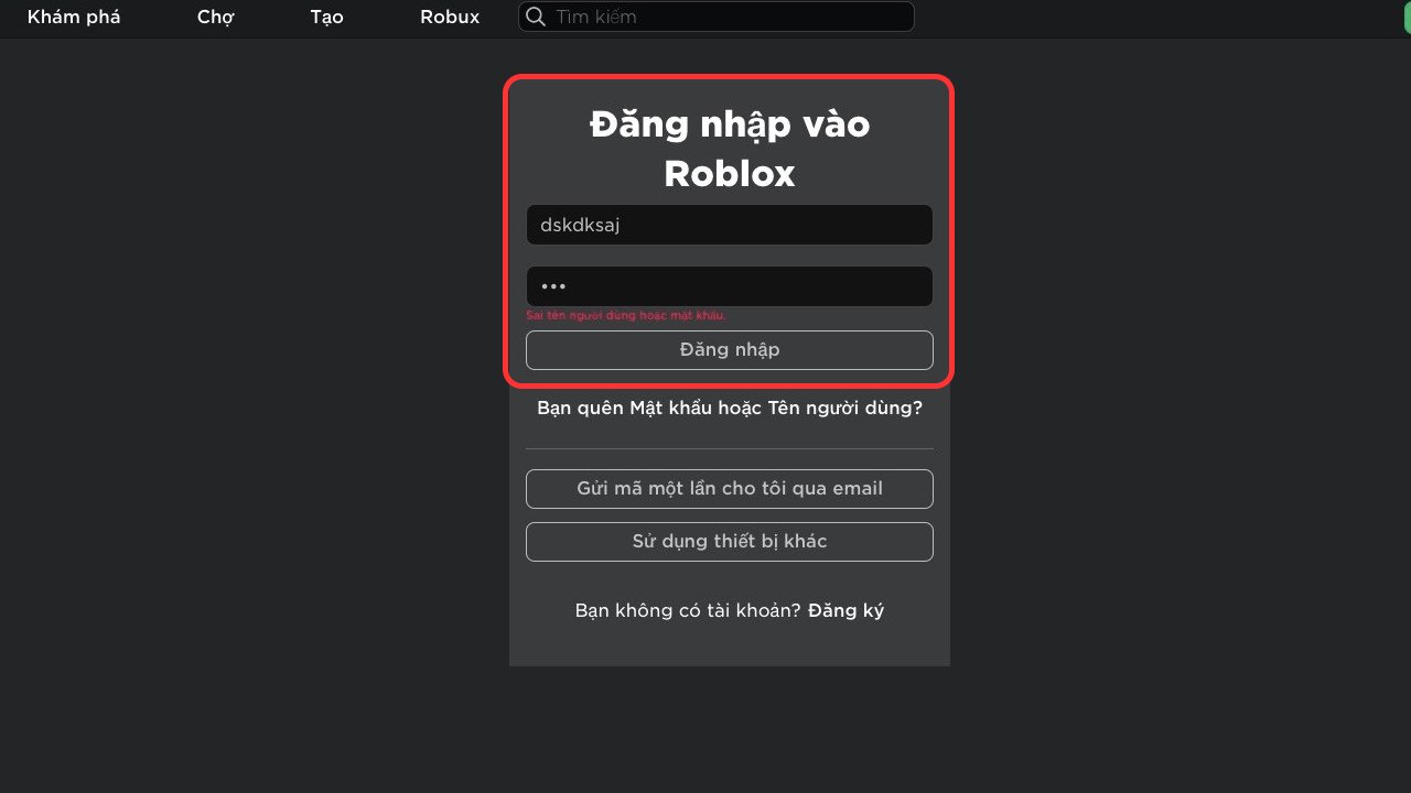 Cách chơi roblox không cần tải về máy cực đơn giản