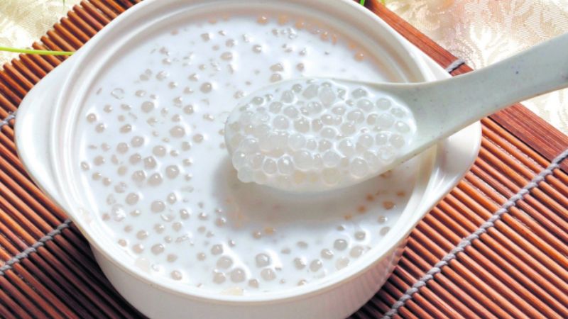 Cách chế biến hạt sago