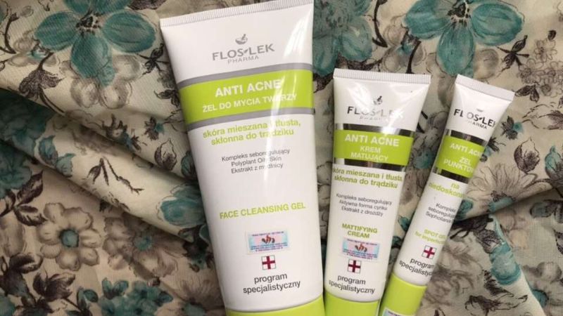 Thành phần của sữa rửa mặt Floslek Anti Acne Face Cleansing