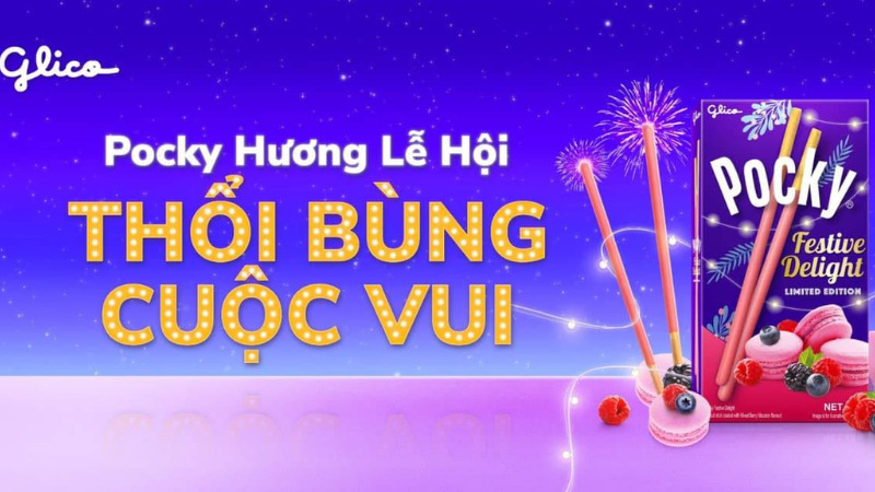 Pocky Hương Lễ Hội là sản phẩm mới của Glico