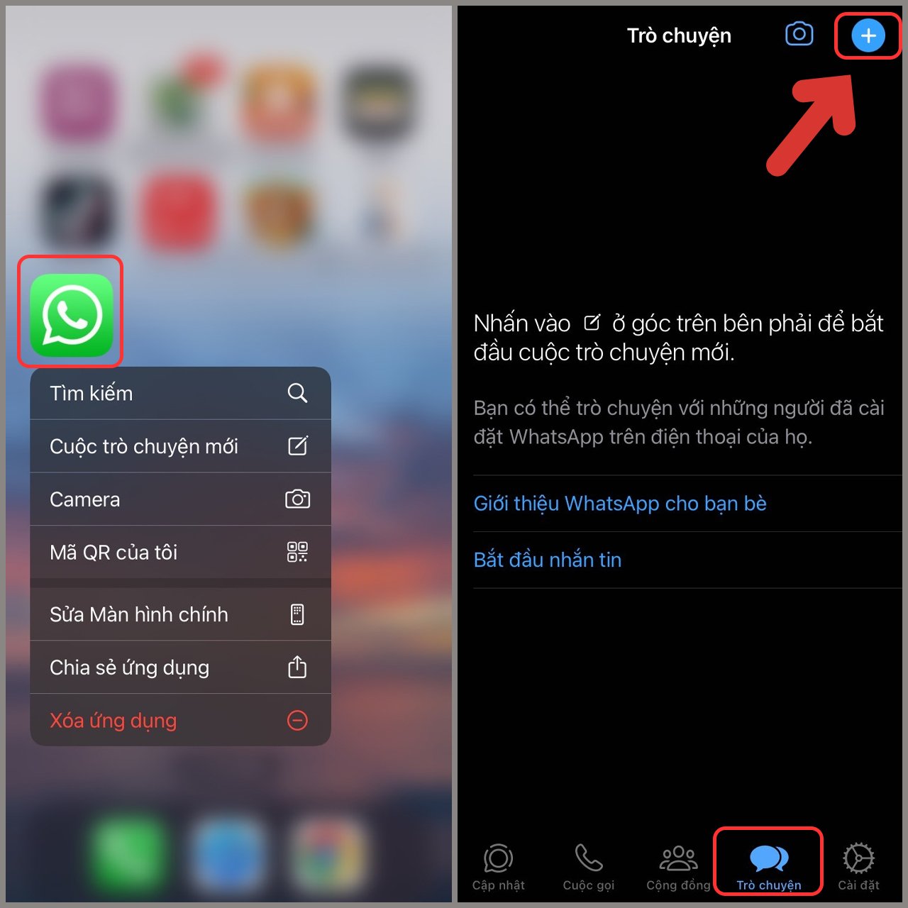 Cách kết bạn trên WhatsApp