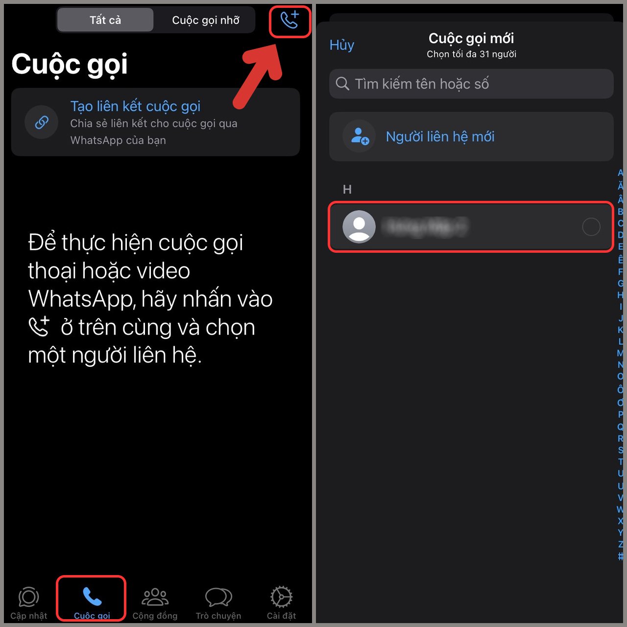 Cách kết bạn trên WhatsApp