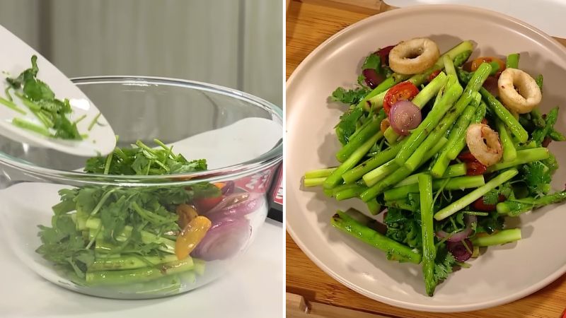 Mix the salad