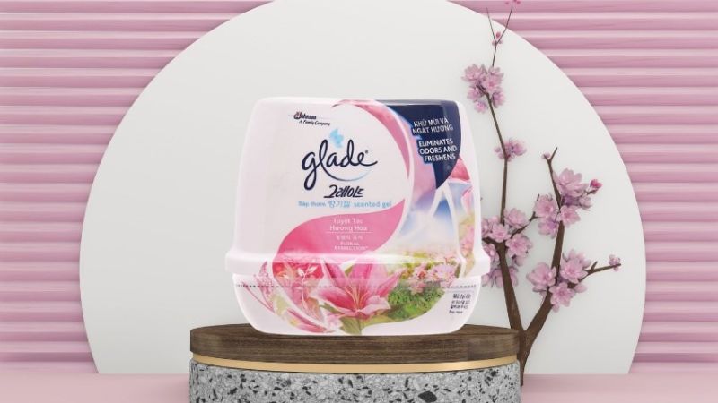 Sáp thơm Glade hương cỏ hoa