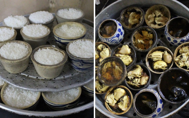 Preserving the traditional recipe with clay pot rice cooking method