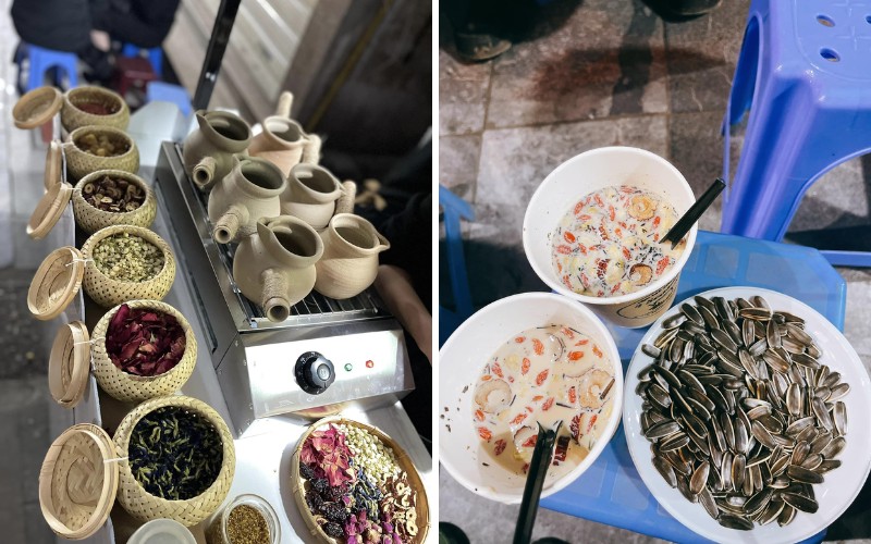 4Seasons là một trong những quán trà sữa rang đất nung đang gây sốt tại Hà Nội trong thời gian gần đây
