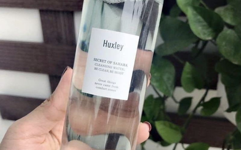 Nước tẩy trang Huxley Cleansing Water Be Clean Be Moist