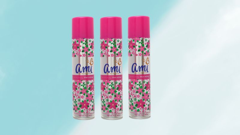 Xịt phòng Ami pink may thơ mộng