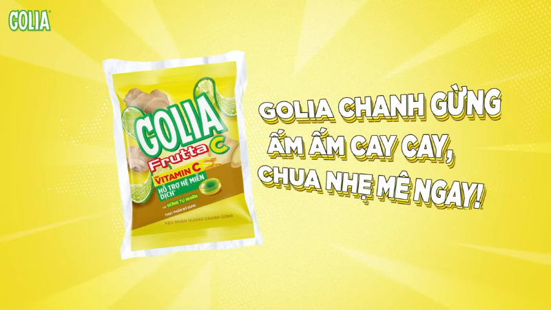 Ginger and lemon candy Golia offers a unique and rich flavor experience