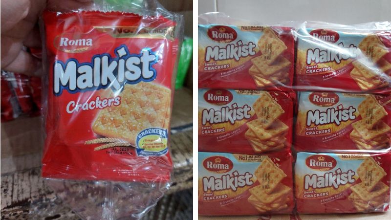 Bánh Roma Malkist Crackers vị ngọt