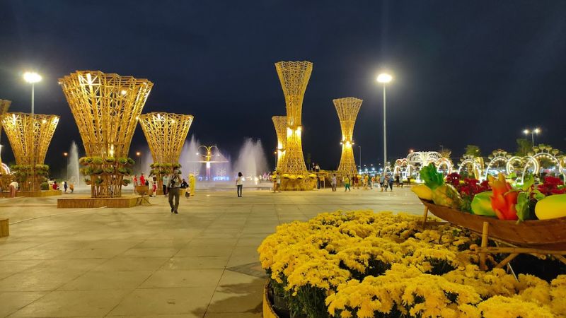 Quảng trường trung tâm tỉnh Tiền Giang
