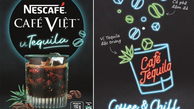 Nescafé Café Việt vị Tequila là một dòng sản phẩm cà phê hòa tan có hương vị độc đáo