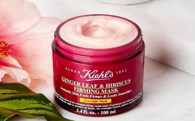 Mặt nạ Kiehl’s Ginger Leaf & Hibiscus Firming Mask