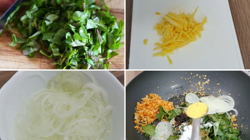 Prepare the Vietnamese mint seasoning