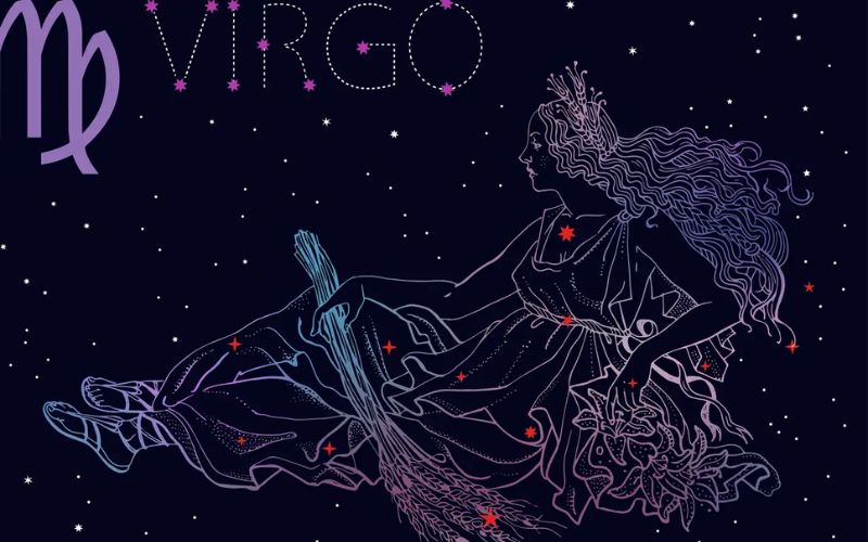 The maturity of the Virgo zodiac sign