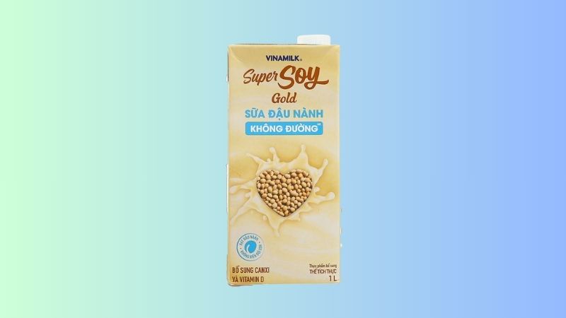 Sữa đậu nành Vinamilk Super Soy không đường