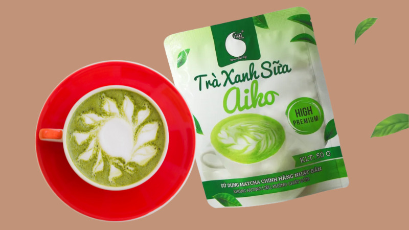 Bột hòa tan matcha sữa